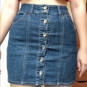 Denim skirt